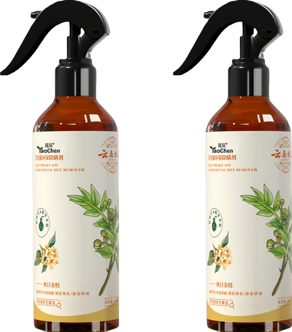 YAO CHEN 瑤辰 植物草本除螨噴霧 秋日金桂, 2個, 300ml