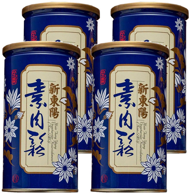 新東陽 素肉鬆 非基因改造, 280g, 4罐