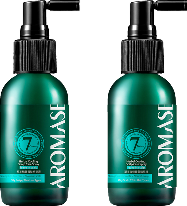 AROMASE 艾瑪絲 草本強健養髮精華液, 40ml, 2瓶