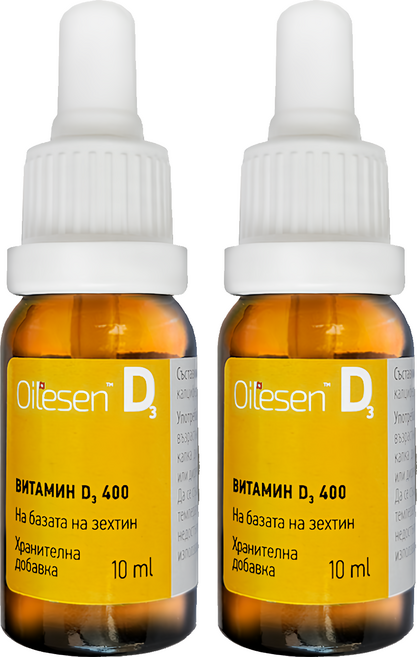 Oilesen 愛日森 液體維生素D3 嬰幼兒適用, 10ml, 2瓶
