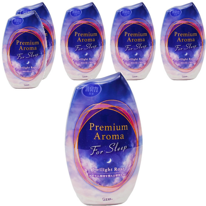 ST 雞仔牌 消臭力 Premium Aroma 室內舒眠系列芳香劑, 400ml, 6瓶, 薄暮玫瑰