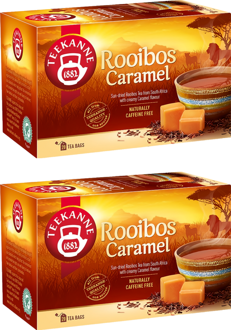 TEEKANNE 恬康樂 焦糖風味博士茶, 1.75g, 20個裝, 2組