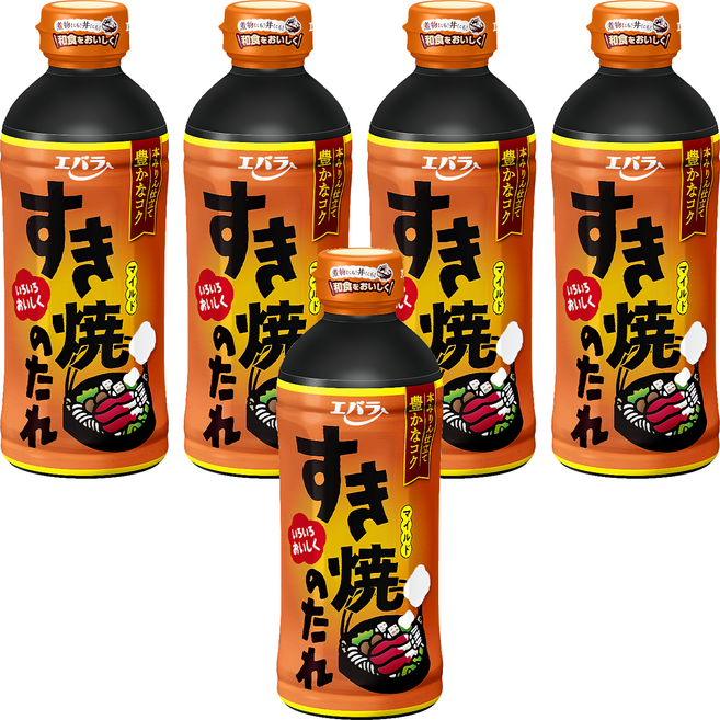 Ebara 荏原 壽喜燒醬 關西風味, 500ml, 5瓶