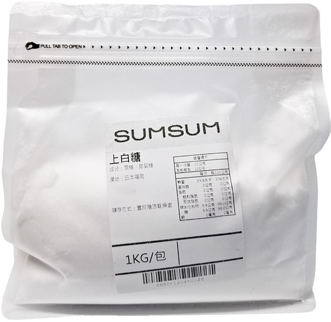 大日本 上白糖, 1kg, 1包