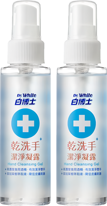 Dr.White 白博士 潔淨凝露, 90ml, 2瓶