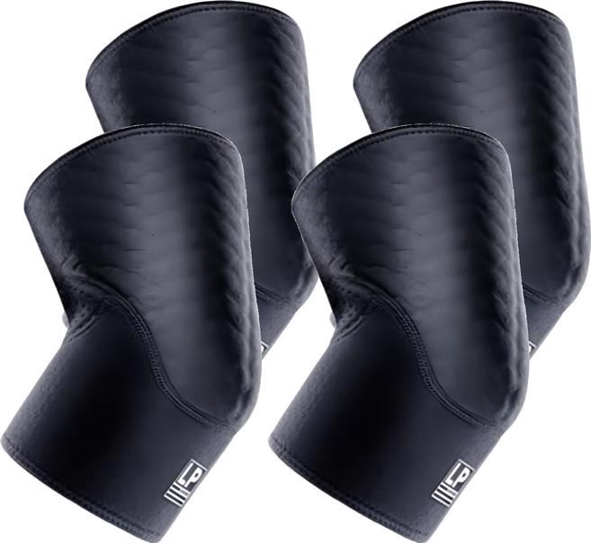 LP SUPPORT 分區加壓訓練肘護套 FT55CA-BK-M, 4個