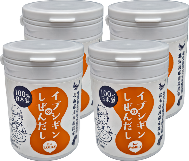 日本 ORIDGE 不加食鹽昆布柴魚粉, 80g, 4瓶