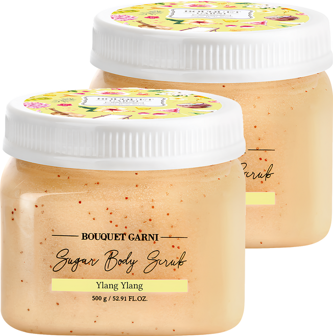 BOUQUET GARNI 身體去角質磨砂膏 Ylang Ylang, 500g, 2罐