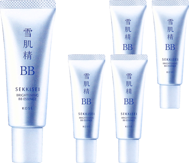 KOSE 高絲 SEKKISEI 雪肌精 水感BB裸妝蜜 SPF50+ PA++++, 01, 30g, 5條