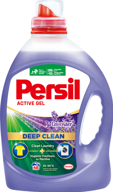 Persil 寶瀅 台灣公司貨 深層酵解洗衣凝露 薰衣草, 2.2L, 1瓶