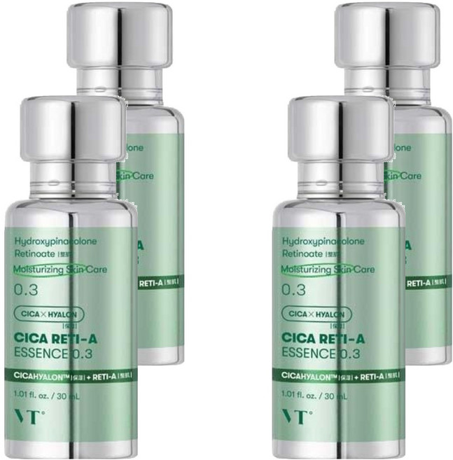 VT COSMETICS 積雪草A醇毛孔緊緻修護精華 0.3%, 30ml, 4瓶