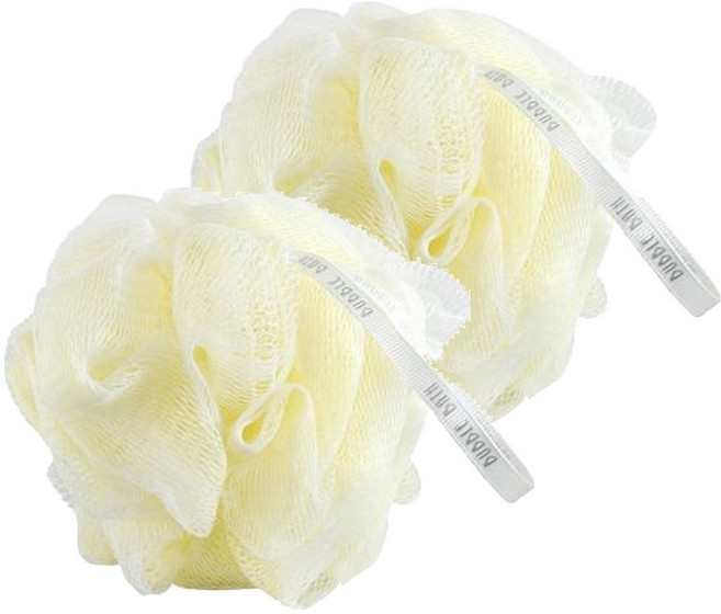 bubble bath雙層精裝浴球-黃 7710614, 45g, 2入