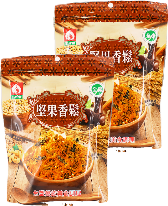 台塑餐飲 堅果香鬆, 165g, 2包