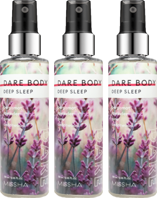 MISSHA 香氛噴霧 DEEP SLEEP 薰衣草 105ml, 3入