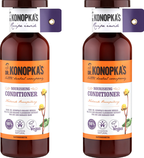 DR.KONOPKA'S 深層滋養潤髮乳, 2瓶, 500ml