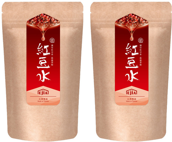 易珈生技 纖Q好手藝 紅豆水, 2袋