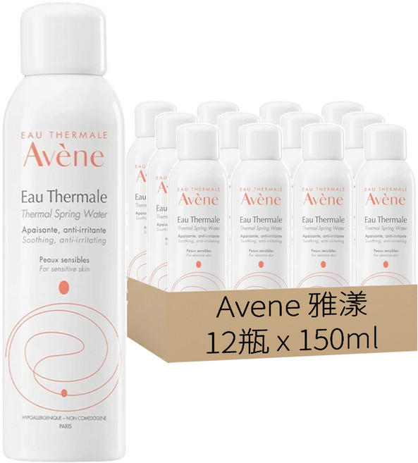 Avene 雅漾 舒護活泉水, 150ml, 12瓶