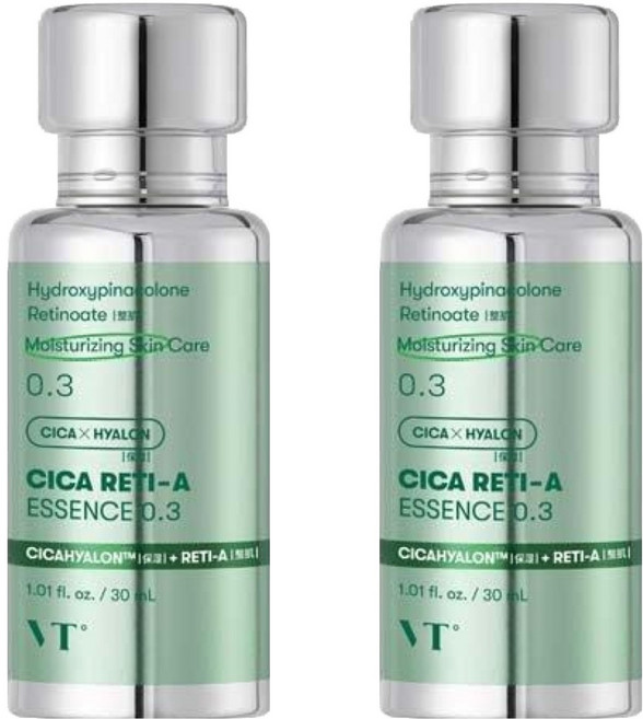 VT COSMETICS 積雪草A醇毛孔緊緻修護精華 0.3%, 30ml, 2瓶