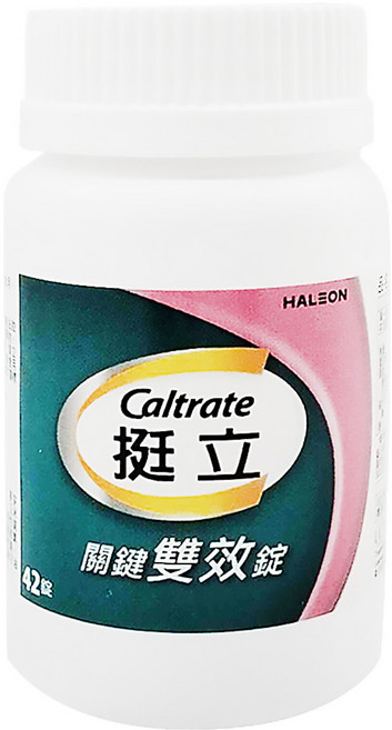 Caltrate 挺立 關鍵雙效錠, 42顆, 600mg, 1盒
