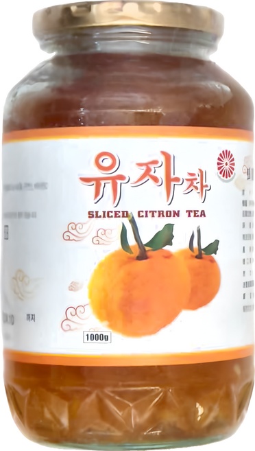 蜂蜜柚子茶, 1kg, 1罐, 1個