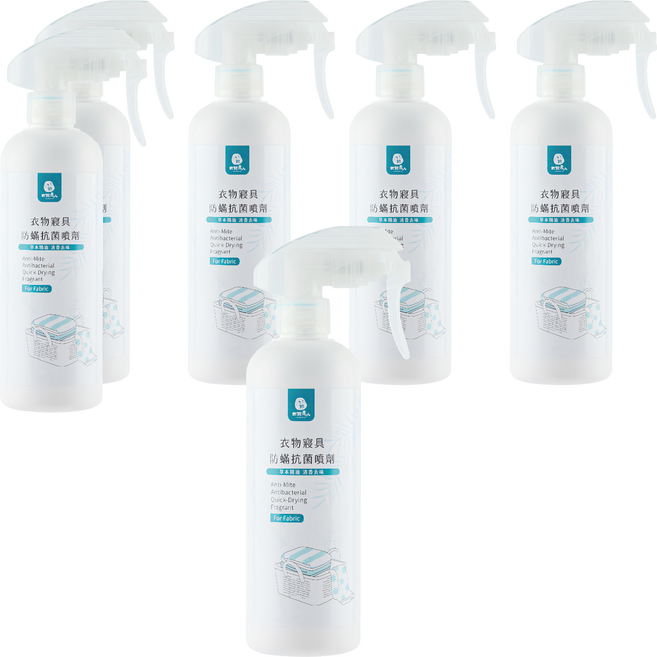 DAWOKO 木酢達人 衣物寢具防蟎抗菌噴劑, 300ml, 6瓶
