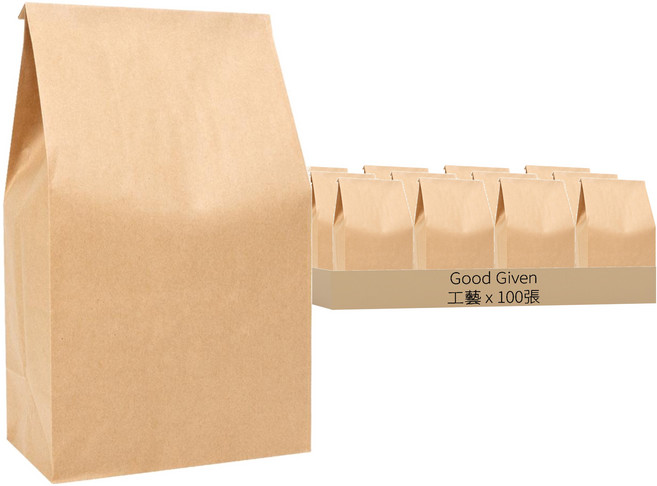 Good given 牛皮紙袋 大, 100個, 工藝