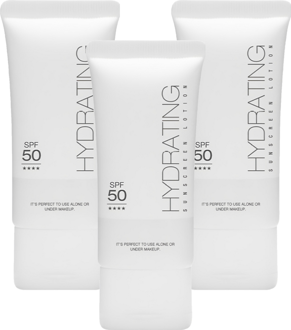 Solone 台灣公司貨 水感潤透防曬隔離凝乳 SPF50, 3個, 30g