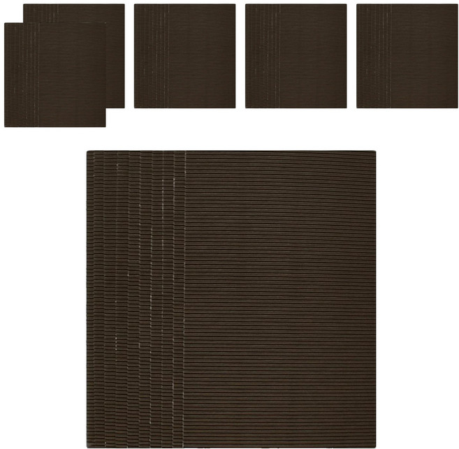 MaDaKkuMi 彩色瓦楞紙, 棕色(紙板), 6組