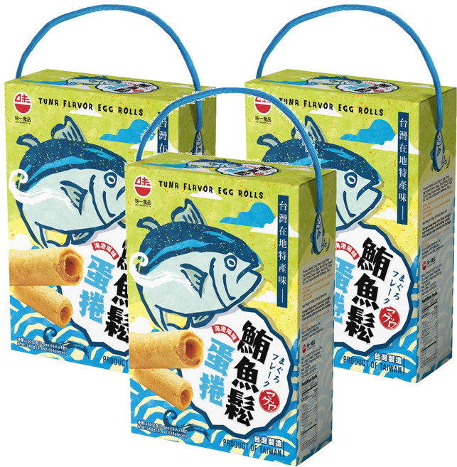 味一食品 鮪魚鬆蛋捲, 160g, 3盒