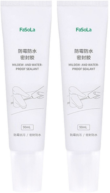 FaSoLa 縫隙防霉防水膠, 90ml, 2條