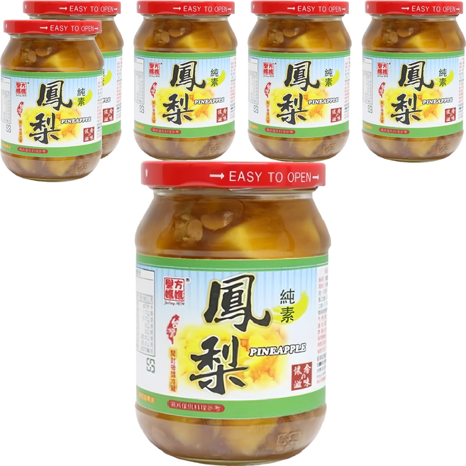 譽方媽媽 蔭鳳梨, 380g, 6罐