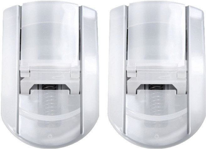 小麥購物 攜帶型睫毛夾 L378, 2個, 透明白