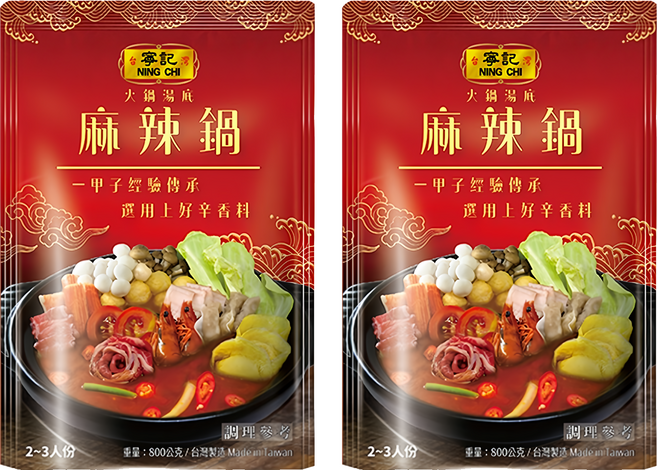 寧記 麻辣鍋, 800g, 2包