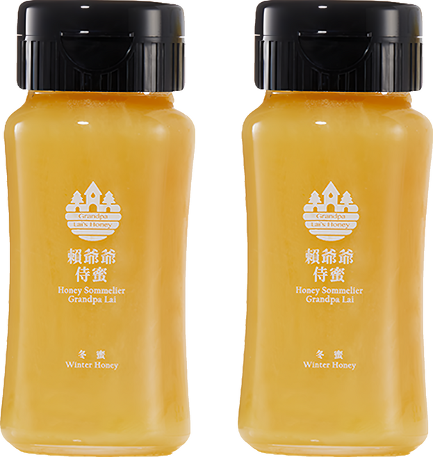 賴爺爺蜜蜂小森林 侍蜜系列 冬蜜, 380g, 2瓶