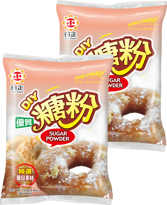 日正食品 優質糖粉, 250g, 2包