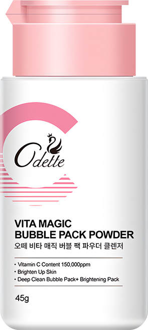 Odette 奧黛 奇肌煥白維C潔顏粉, 45g, 1瓶