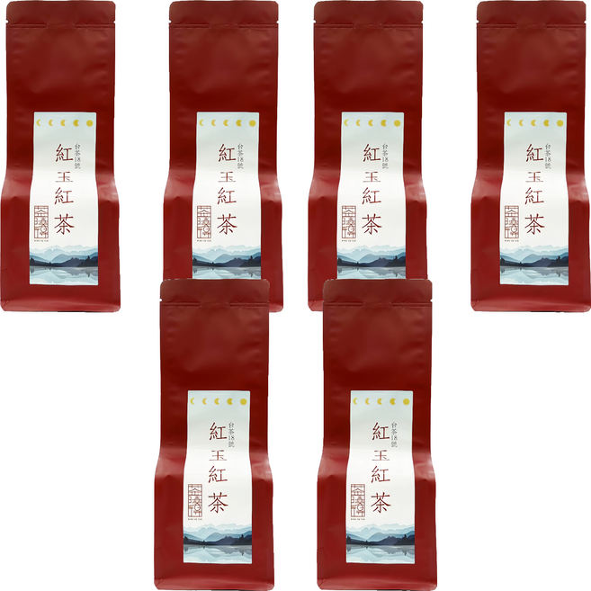 茶曉得 台灣極緻紅玉紅茶, 100g, 2包, 3袋