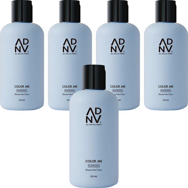 A.D.A.N 全時呵護 補色洗髮精/彩染補色劑 無暇, 250ml, 5瓶