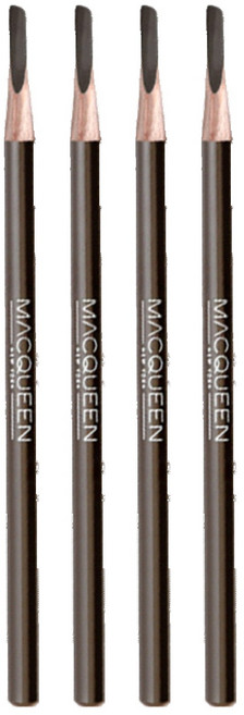 MACQUEEN NEWYORK 自然木軸眉筆 1.2g, Stone gray, 4支