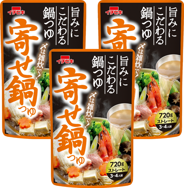 ICHIBIKI 一引 火鍋高湯底 鰹魚昆布風味, 720g, 3包