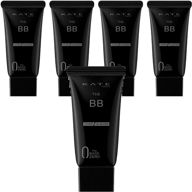 KATE 凱婷 台灣公司貨 零瑕肌密高遮瑕BB霜 保濕 SPF20 PA++, EX-1, 30g, 5條