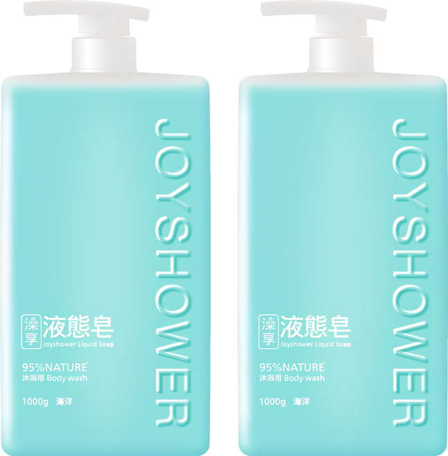 澡享 液態皂 海洋, 1kg, 2瓶