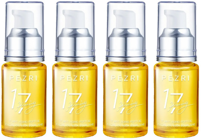 PEZRI 派翠 17胜肽角鯊緊緻精華油, 30ml, 4瓶