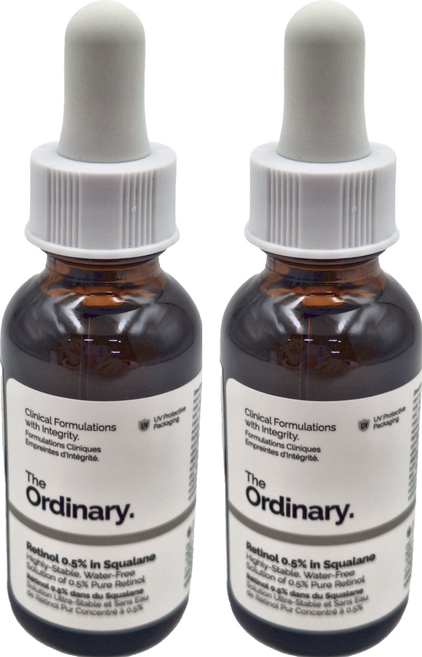 The Ordinary. 0.5%A醇角鯊烷精華液, 30ml, 2件
