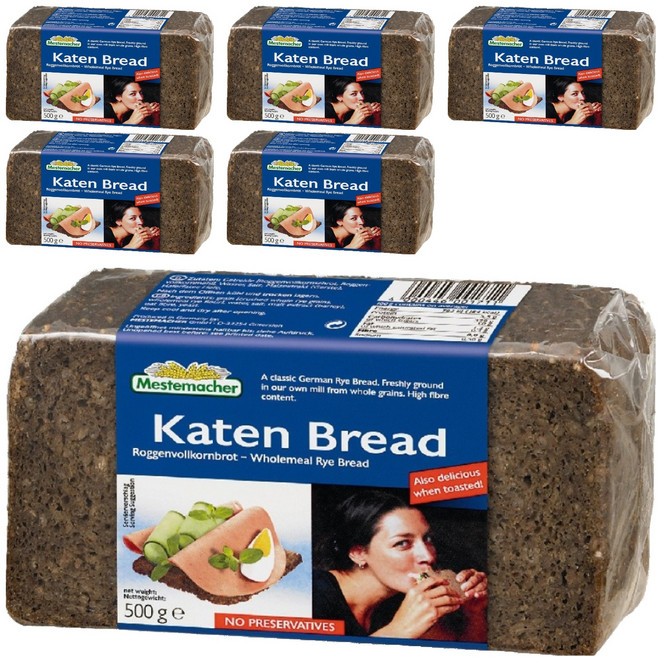 Mestemacher 麥大師 德國鄉村麵包, 6個, 500g