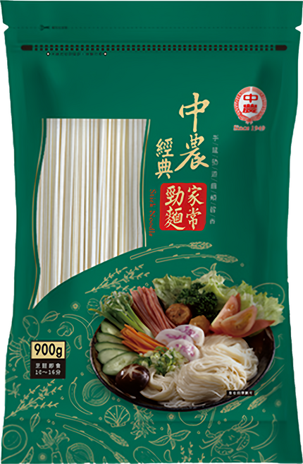 中農粉絲 經典家常勁麵, 900g, 1包