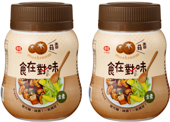 味王 食在對味 香菇風味調味料, 250g, 2罐