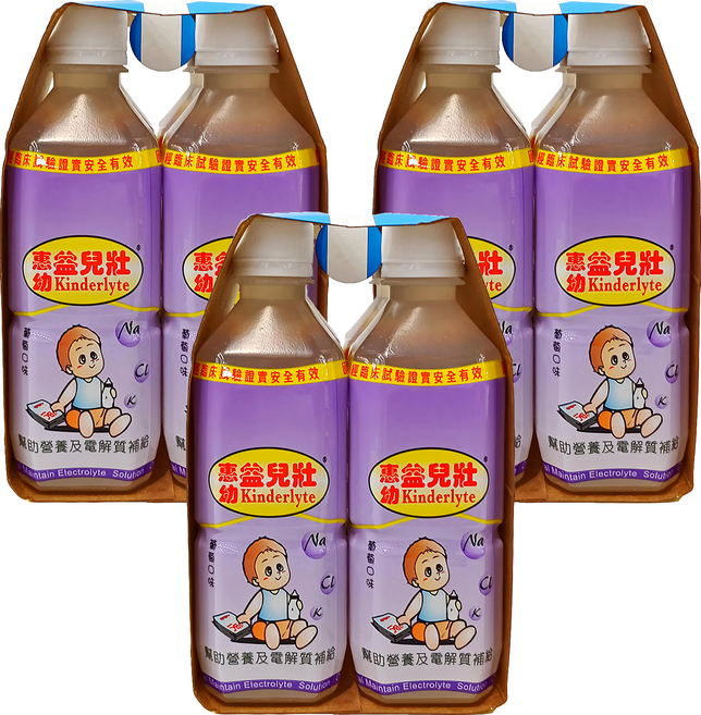 Hwei Yow 惠幼 益而壯 電解質水 葡萄口味, 360ml, 12瓶