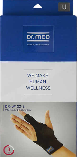 Dr.MED DR-W132-6 手指支撐護具 MCP食指, 1個