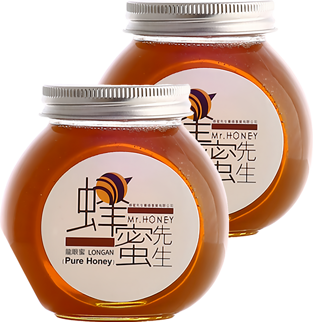 Mr.HONEY 蜂蜜先生 龍眼蜜, 240g, 2罐